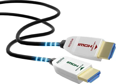 Obrázok produktu pre Kábel HDMI FeizLink 4K, 1 m, optický, vysokorýchlostný, 18 Gbps, HDMI 2.0, HDR10, ARC