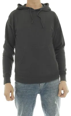 Produktbild von Uni Hoodie Pullover Sweatshirt Sweat warm Vlies Kapuze Pulli 7500 M grau