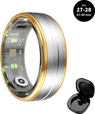 Produktbild von Rubicon Smartring Rubicon R06 Gold Silber S12, Größe 27-28 Herren/Frauen Rubicon-SMARUB329