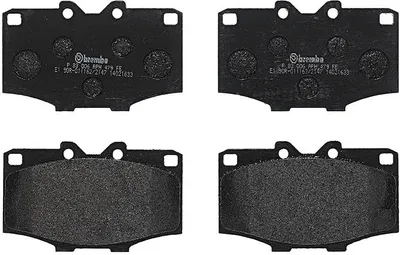 Produktbild von Bremsbelagsatz Scheibenbremse 16 mm BREMBO für u.a. TOYOTA LAND