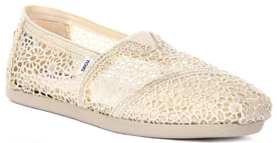 Produktbild von Toms Alpargata Classic Crochet In Natural For Women – 4 UK - 36.5 EU - 6 US / Natural
