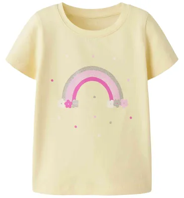 Produktbild von T-Shirt Name It 13253654-PEARSORBET für Mädchen