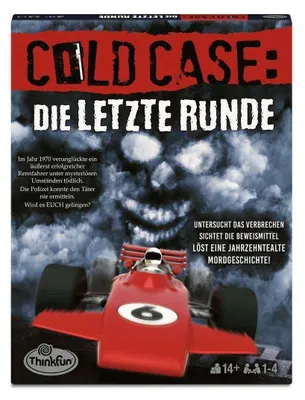 Produktbild von ThinkFun Cold Case: Die letzte Runde - Kombinationsspiel ab 14 Jahre