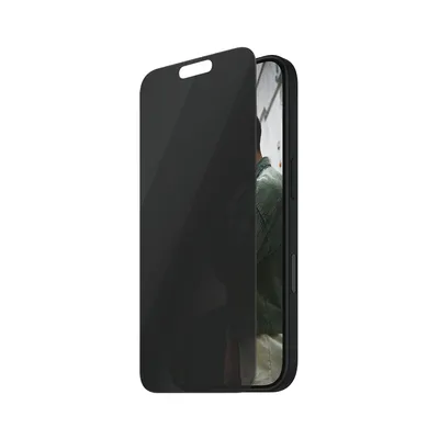 Produktbild von PanzerGlass SAFE. by ® 2-Way Privacy Displayschutz iPhone 16 | 15 | Ultra-Wide Fit, Apple, Apple - iPhone 16, Apple - iPhone 15, Trockene Anwendung, Kratzresistent, Schockresistent, Transparent, 1 Stück(e)