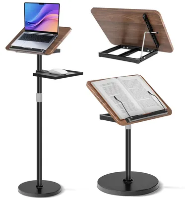 Productafbeelding van Solidchoice - 2-in-1 Verstelbare Boekenstandaard voor Koken en Lezen