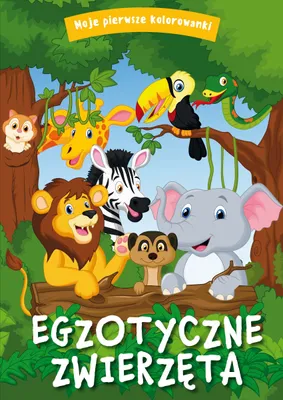 Image de Kolorowanka dla dzieci Egzotyczne zwierzęta