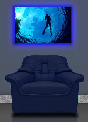 Imagen del producto de Opviq, 4570DACT- SHN1281, Bunt, cuadros sobre lienzo, 45 x 70 cm, 100% ante de lienzo
