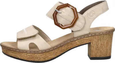 Produktbild von Rieker Sandalen Hak  Sandalen Hak - Beige - Maat 41