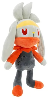 Immagine prodotto di Jazwares - Pluszowa Maskotka Raboot 30cm z Pokémonów - Oficjalny Produkt Premium
