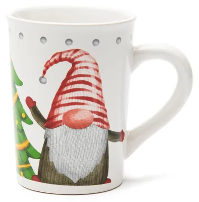 Produktbild von Set von 4 Porzellanbechern mit Gnomo Friends Design