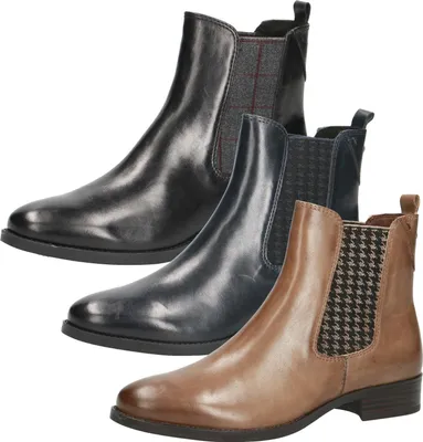 Produktbild von Caprice Damen Stiefeletten Chelsea Boots Leder 9-25337-27, Größe:37.5 EU, Farbe:Braun