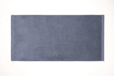 Productafbeelding van Heckettlane Premium douchehanddoek, 70x140 cm - 2 stuks - Blauw - Gemaakt van 100% katoen