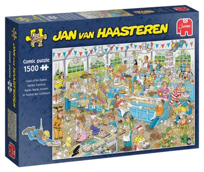 Produktbild von Jan van Haasteren - Backe, Backe, Kuchen (1500 Teile), 1500 Stück(e), Landschaft, 12 Jahr(e)