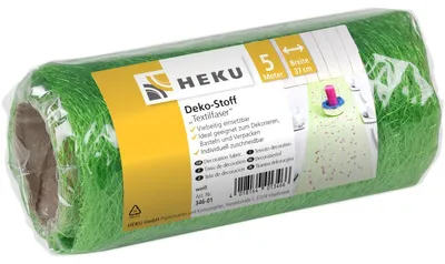 Obrázek produktu pro Dekorativní textilní vlákno na roli, zelené, 5 m x 37 cm