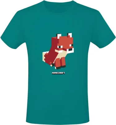 Produktbild von Minecraft - T-Shirt für Herren/Damen Uni HE3557 (XXL) (Jadegrün)