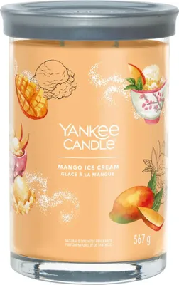 Produktbild von Yankee Candle Signature, Zylinder, Orange, Mango, Vanille, 100 h, 1 Stück(e)