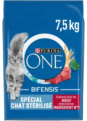 Productafbeelding van PURINA ONE Bifensis kattenvoer voor gesteriliseerde katten | Droogvoer met rundvlees