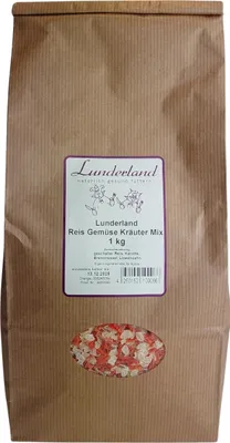 Immagine prodotto di Lunderland 1kg Reis Gemüse Kräuter Mix
