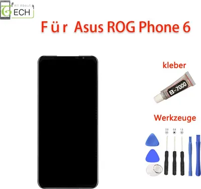 Produktbild von Original Asus ROG Phone 6 LCD Display Touchscreen Bildschirm Schwarz