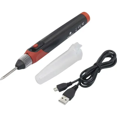 Produktbild von TOOLCRAFT LWK-123 Lötkolben 100 - 600 °C Akkubetrieben