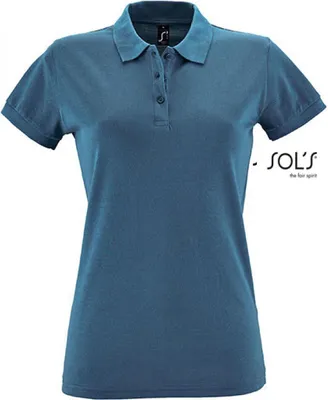 Produktbild von SOLs 11347 | Damen Polo Shirt Perfect - Farbe: Burgundy - Größe: S