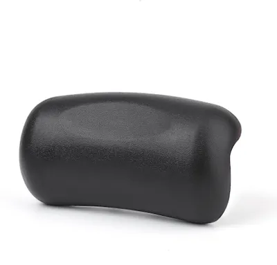 Image de Solidchoice - Coussin de bain ergonomique avec ventouses, imperméable et antidérapant