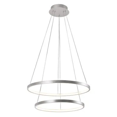 Obrázek produktu pro LeuchtenDirekt LED závěsné světlo Circle Ø 50cm stříbrná barva