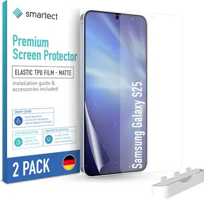 Produktbild von 2x TPU Schutzfolie Matt für Samsung Galaxy S25 Displayschutz Panzerfolie Folie