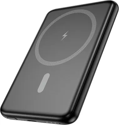 Obrázek produktu pro Powerbanka kompatibilní s MagSafe Hoco 5000 mAh QC PD 2A 20W ultratenká J140A černá