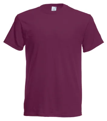 Produktbild von Screen Stars Fruit Of The Loom Original Herren T-Shirt, Kurzarm PC124 (M) (Burgunder)