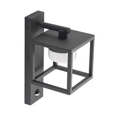 Produktbild von Lucande Außenwandlampe Timio, Downlight, Sensor, GX53, IP44