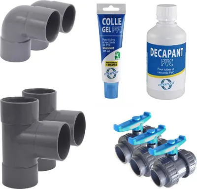 Produktbild von Poolex Swimmingpool Bypass Set Ø 50 mm