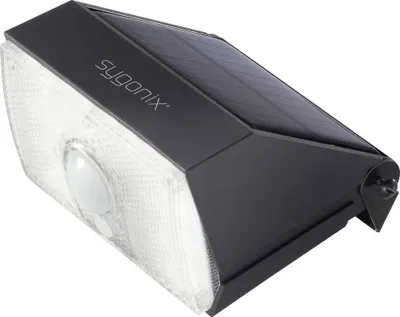 Produktbild von Sygonix SY-4673536 LED-Außenwandleuchte mit Bewegungsmelder 10 W Neutralweiß Schwarz