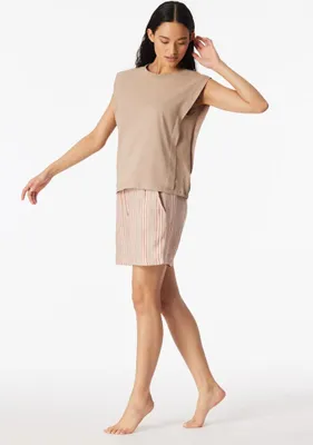 Produktbild von Schiesser Damen T-Shirt Rundhals Gr. 36 terracotta