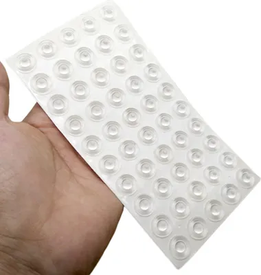 Produktbild von INF Selbstklebender Türstopper. Schutzkissen im 100er-Pack