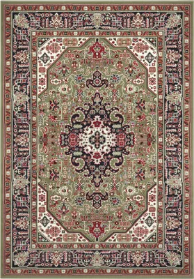 Zdjęcie produktu dla Klasyczny zielony dywan do salonu 80x150cm