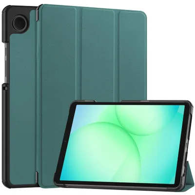 Imagen del producto de Funda para tablet Samsung Galaxy Tab A11+ 2025, Tab A9+ de 11 pulgadas, modelos X210 y X230. Estuche delgado con función de soporte y función de encendido/apagado automático