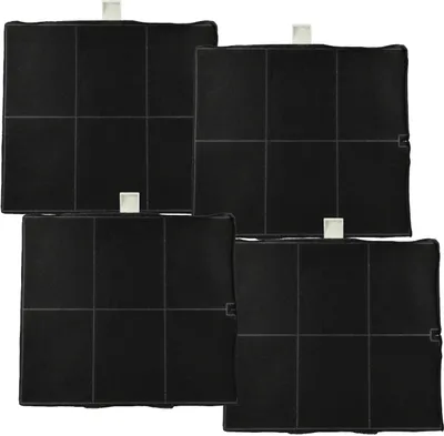 Produktbild von vhbw 4x Aktivkohlefilter kompatibel mit Balay 4BD759X, LZ3BYN5, 3BD891XP, 3BD892AP, 3BD892XP, 3BD893XP Dunstabzugshaube - 25,5 x 22,5 x 2,3 cm