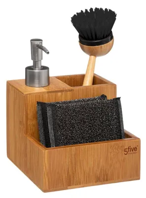 Produktbild von Stilvolles Geschirrset - Bambus - 4-teilig