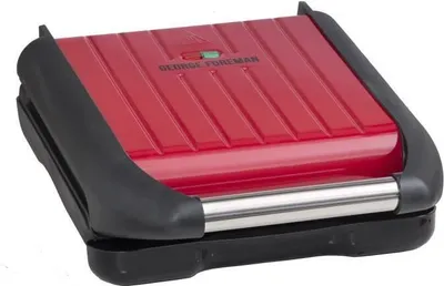 Image de GEORGE FOREMAN Fitnessgrill Acier Compact S Rot