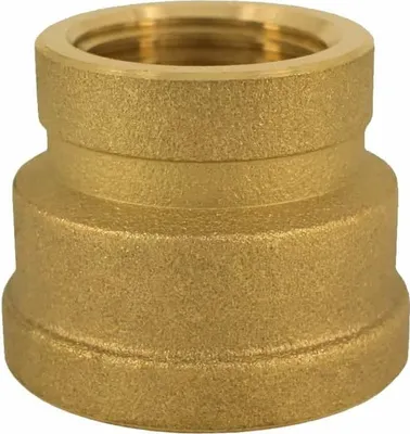 Produktbild von Gewindefitting Messing Muffe reduziert 1 1/2" IG x 1" IG