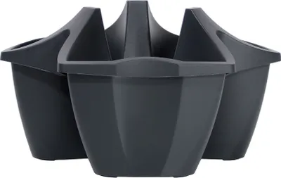 Zdjęcie produktu dla Skrzynki balkonowe Doniczka DCR Ø48cm Sadzarka antracytowa