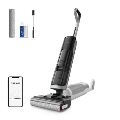Produktbild von Dreame H14 AE Nass- und Trockensauger,18kPa Saugkraft,180° Lie-Flat,60 °C Bürstenpflege,selbstreinigend＆trocknend,Doppelrotationsbürste,App,LED,280㎡