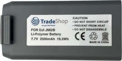 Produktbild von Trade-Shop Li-Polymer Akku 7,7V 2500mAh kompatibel mit DJI Mavic Mini SE, Mini 2, Mini 4K / Drohnen-Zubehör, Multikopter, Kamera-Drohne
