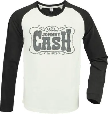 Produktbild von Johnny Cash Langarmshirt Herren Amplified Collection - 1932 multicolor M