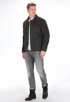 Image de Veste pour homme SAPORTA - gris foncé, taille S