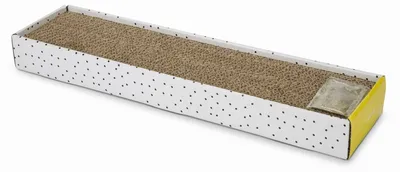 Produktbild von Beeztees Karton Kratzbrett Kratzrampe., Motiv:Pula 47x12.5x4.5cm