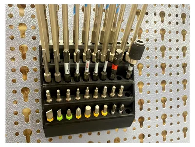 Produktbild von Halterung für 50 Bits für Küpper Lochwand und Eurolochwand