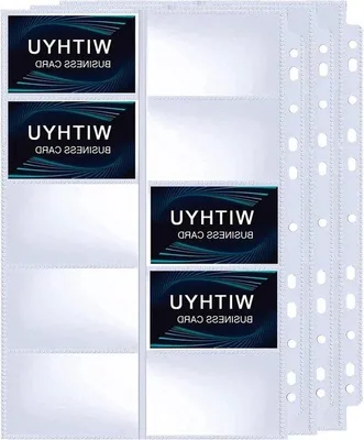 Image de Pochettes pour 30 cartes, 600 compartiments, ultra-transparentes
