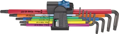 Imagen del producto de Juego de llaves de tubo angulares Wera 967/9 TX XL